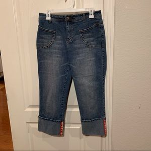 Cropped jeans